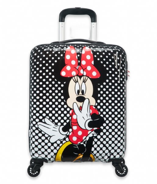 American Tourister Walizki na bagaż podręczny Disney Legends Spinner 55/20 Alfatwist 2.0 Minnie Mouse Polka Dot (4755)